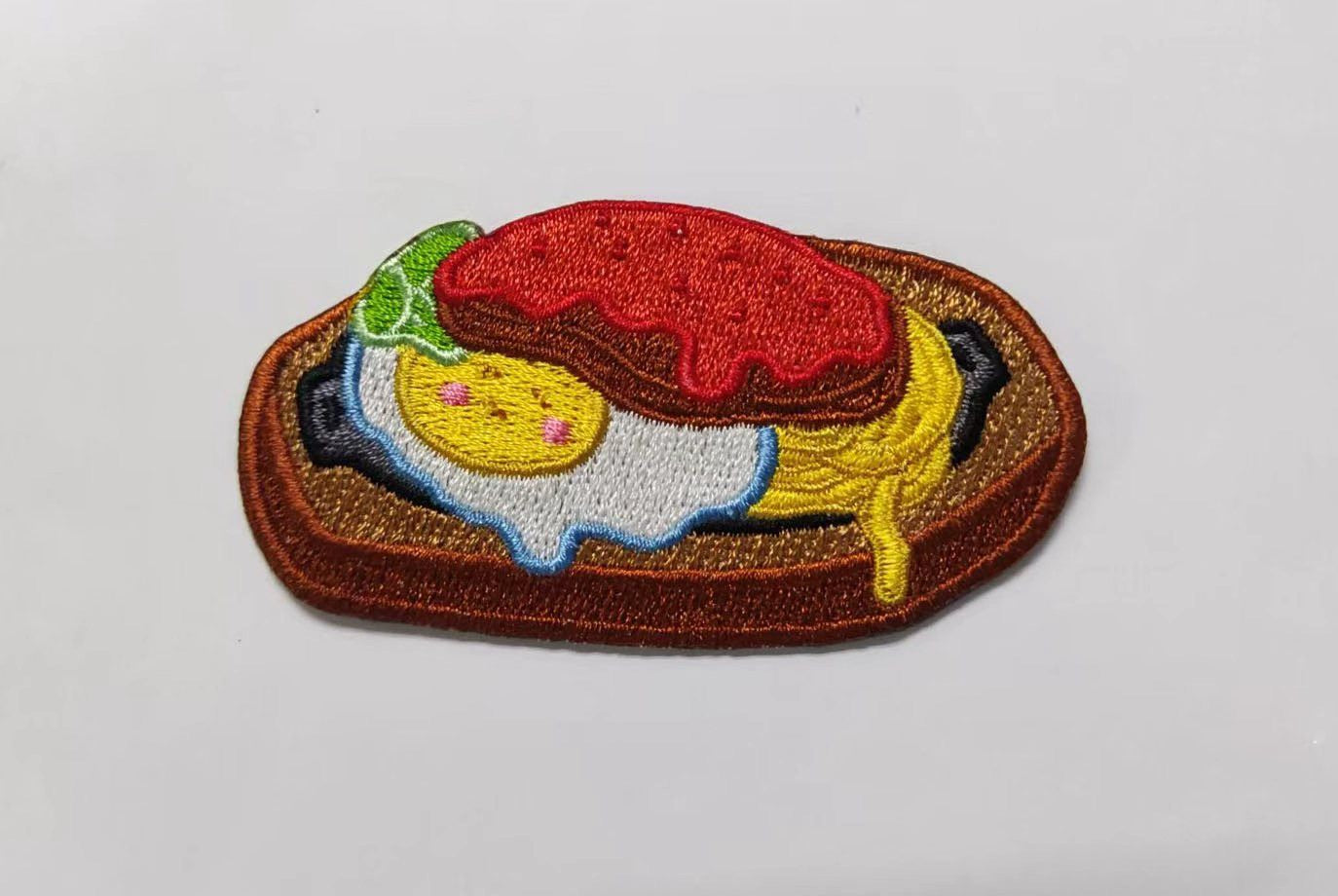 夜市刺繡徽章