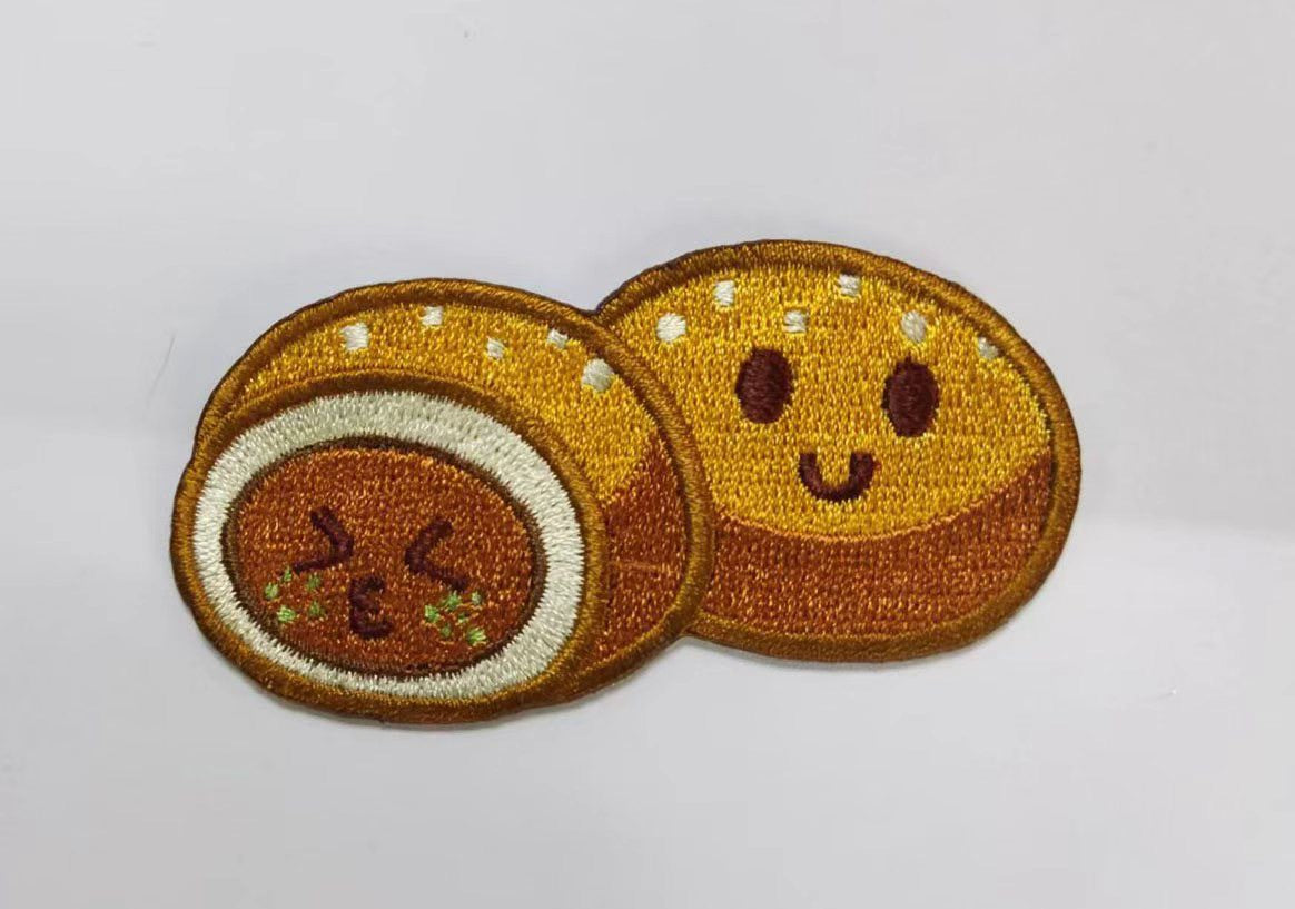 夜市刺繡徽章